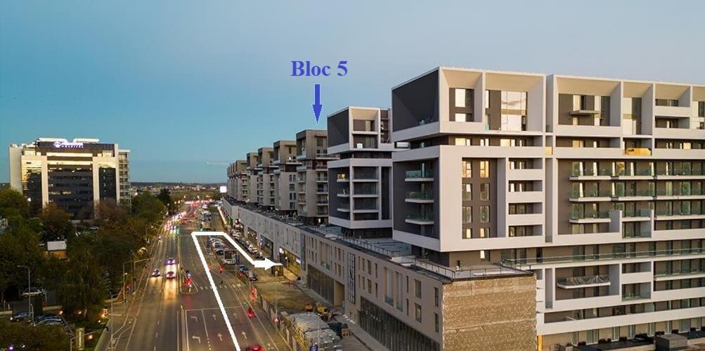 Sunshine - New & Quiet 1Br Apt, Business Area, Close To Airport, Highway A3, Subway Βουκουρέστι Εξωτερικό φωτογραφία